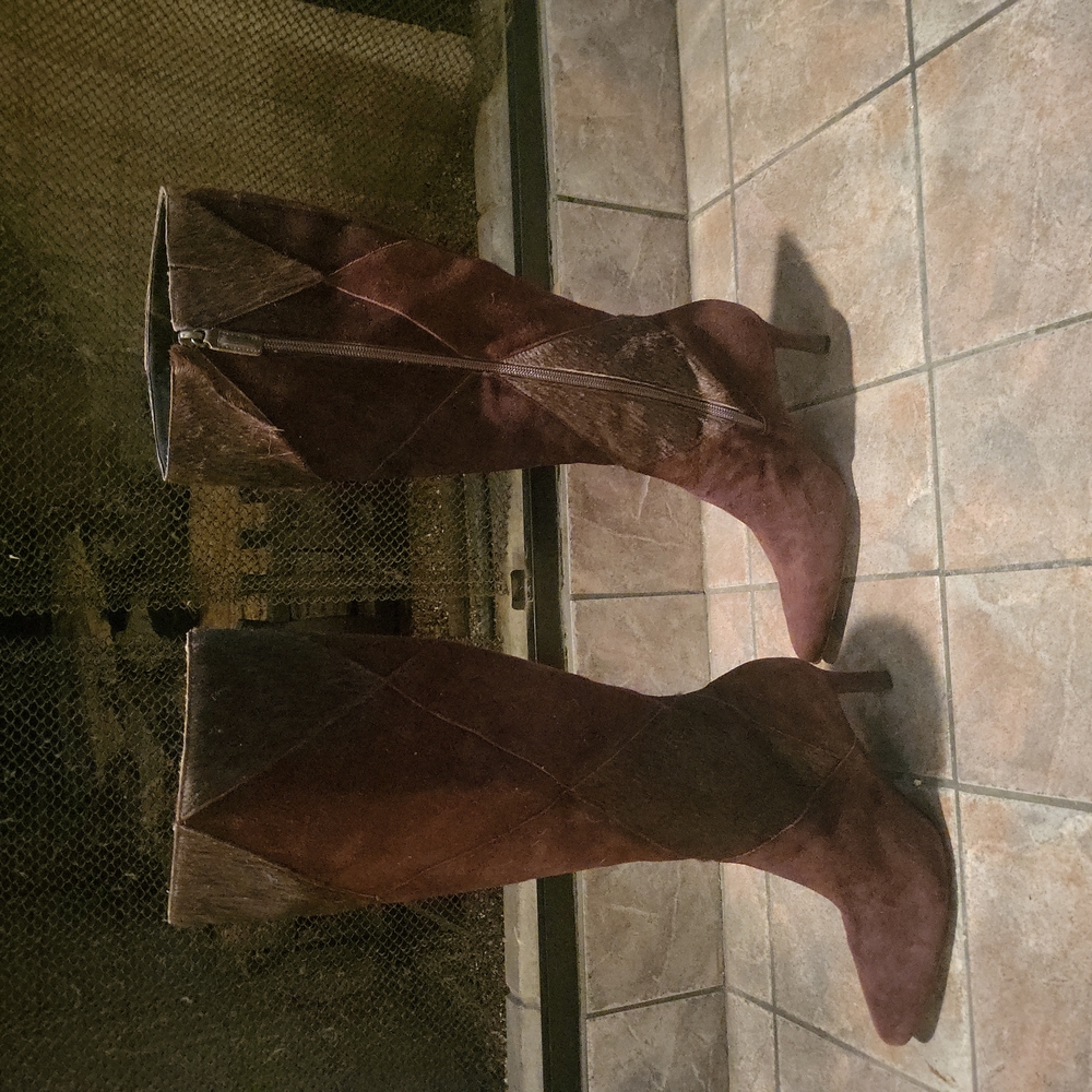 ANTONIO MELANI CHOCOLATE BROWN BOOTS